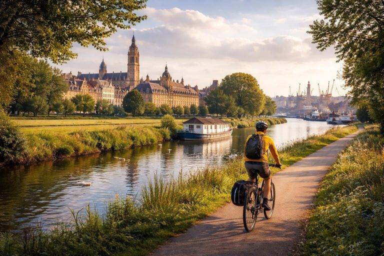 découvrez le nord de la france en ter hauts-de-france ou à vélo, pour explorer les villes emblématiques de lille et dunkerque, entre culture, nature et gastronomie.