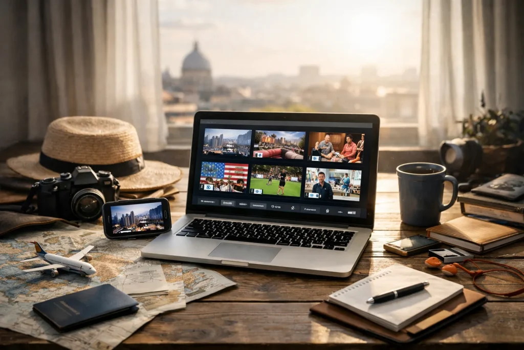 photocall tv : comment regarder la télévision du monde entier en streaming lors de vos voyages ?
