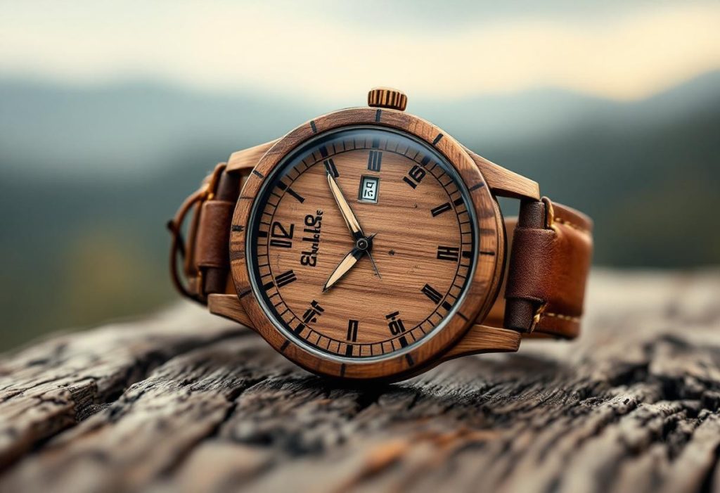Horizons lointains : la montre en bois, un souvenir d’aventure au poignet