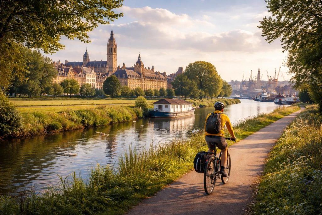 Explorer le Nord de la France en TER Hauts-de-France ou vélo pour découvrir Lille et Dunkerque