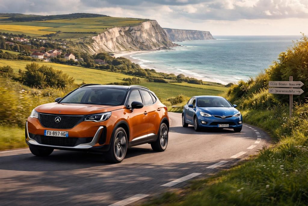 Explorer le Nord en voiture avec circuits touristiques adaptés aux Peugeot 2008 et Renault Clio