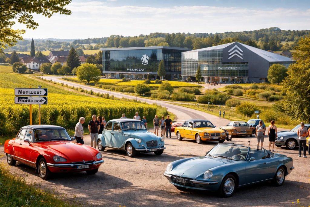 Tourisme automobile dans le Nord avec les musées Peugeot et Citroën près de Lille