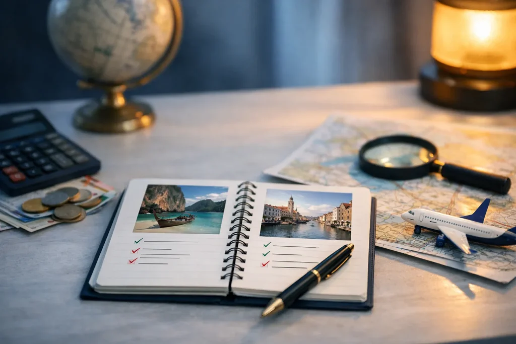 Budget voyage : la méthode par étape pour ne pas se tromper de moitié