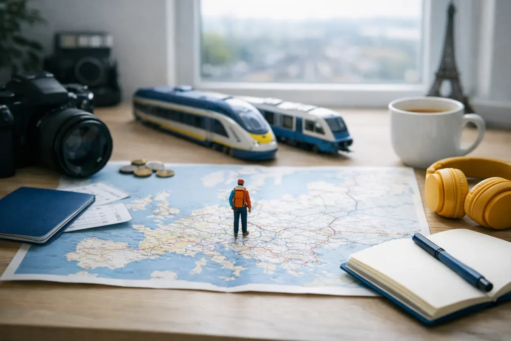 Voyager en Europe en train depuis le Nord : Eurostar, Interrail, TER